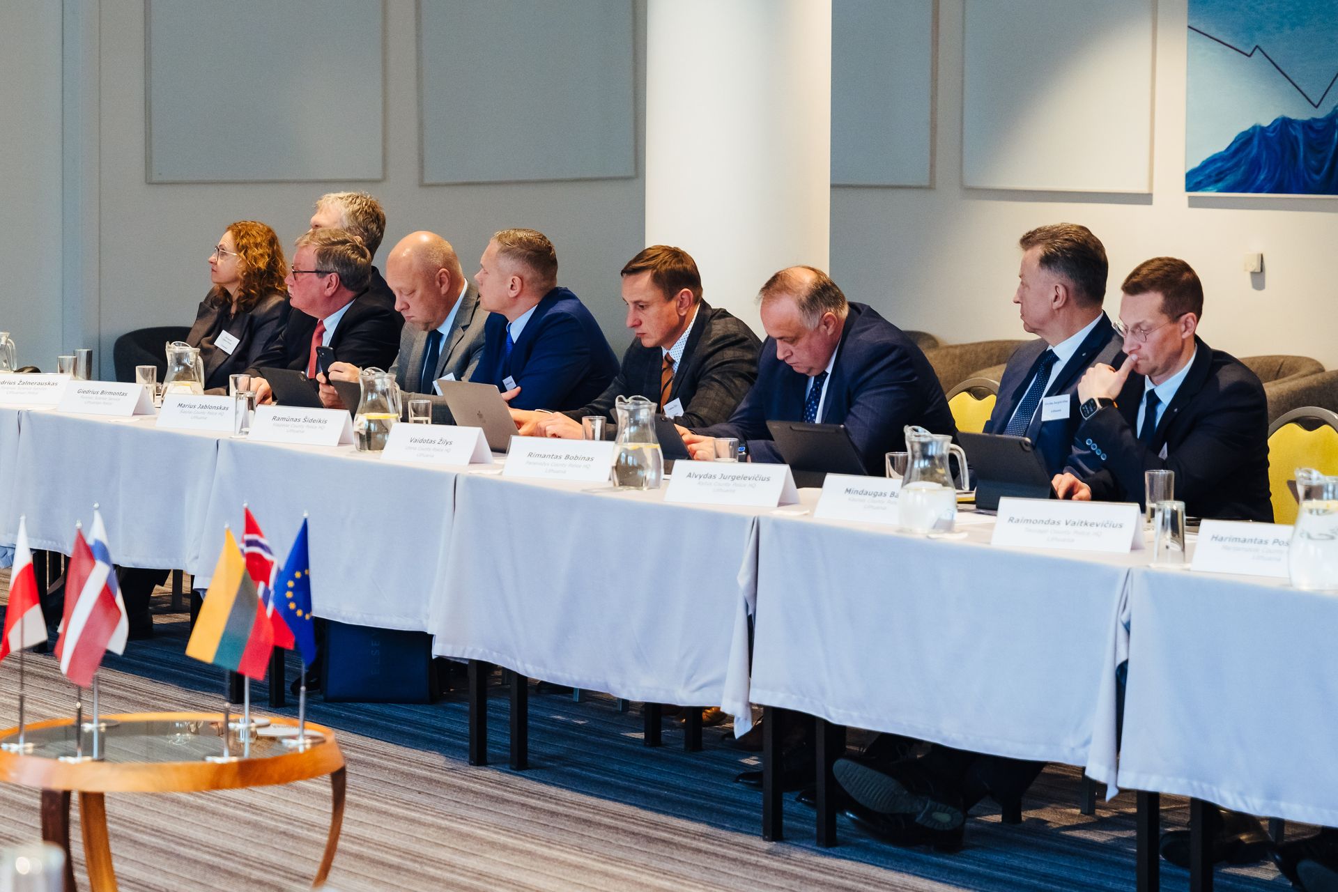 Norvegijos finansinių mechanizmų 2014–2021 m. programos lėšomis finansuojamo projekto Nr. LT06-4-VRM-TF-001 „Tarpžinybinio bendradarbiavimo stiprinimas ir nusikaltimų tyrimo kokybės gerinimas Lietuvos policijoje“ uždarymo konferencijos akimirkos (9)